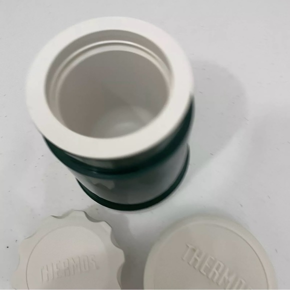 Thermos Hot/Cold Food Jar Green Insulated 16oz Plastic Travel Thermos - Picture 6 of 7